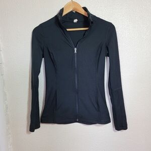 Under Armour Full Zip Define Athletic Pilates Yoga Jacket sz XS Black